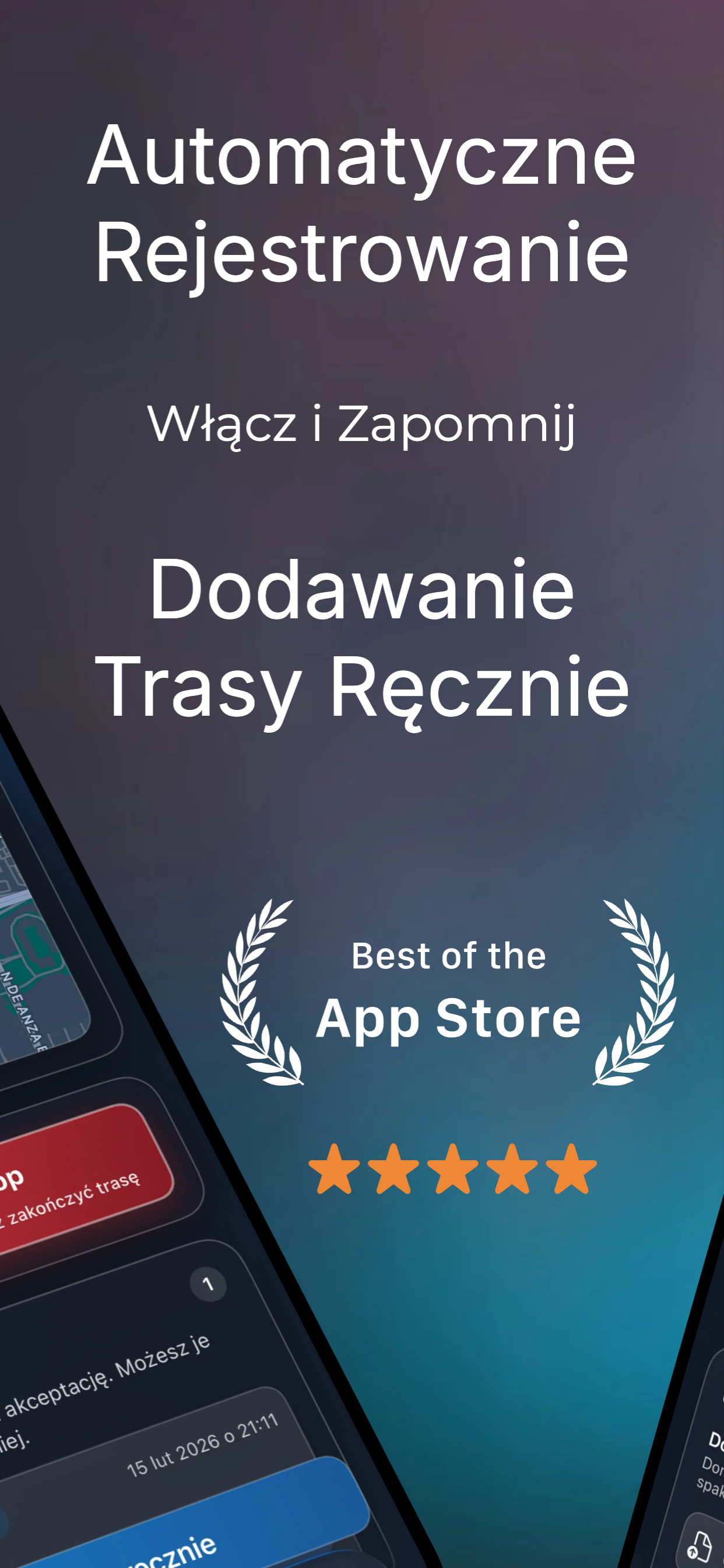 Welcome screen: aktywna sesja